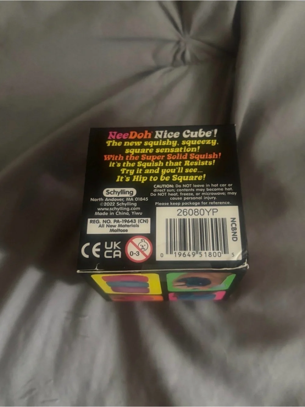 New in Box Needoh Nice Cube Purple